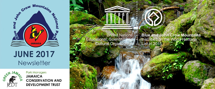 Blue and John Crow Mountains Newsletter June 2017